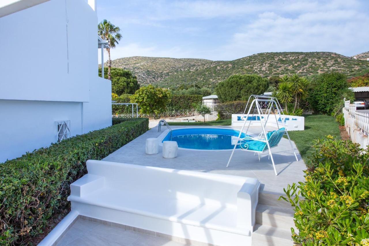 Sarwnisland Villa Lagonisi Ngoại thất bức ảnh
